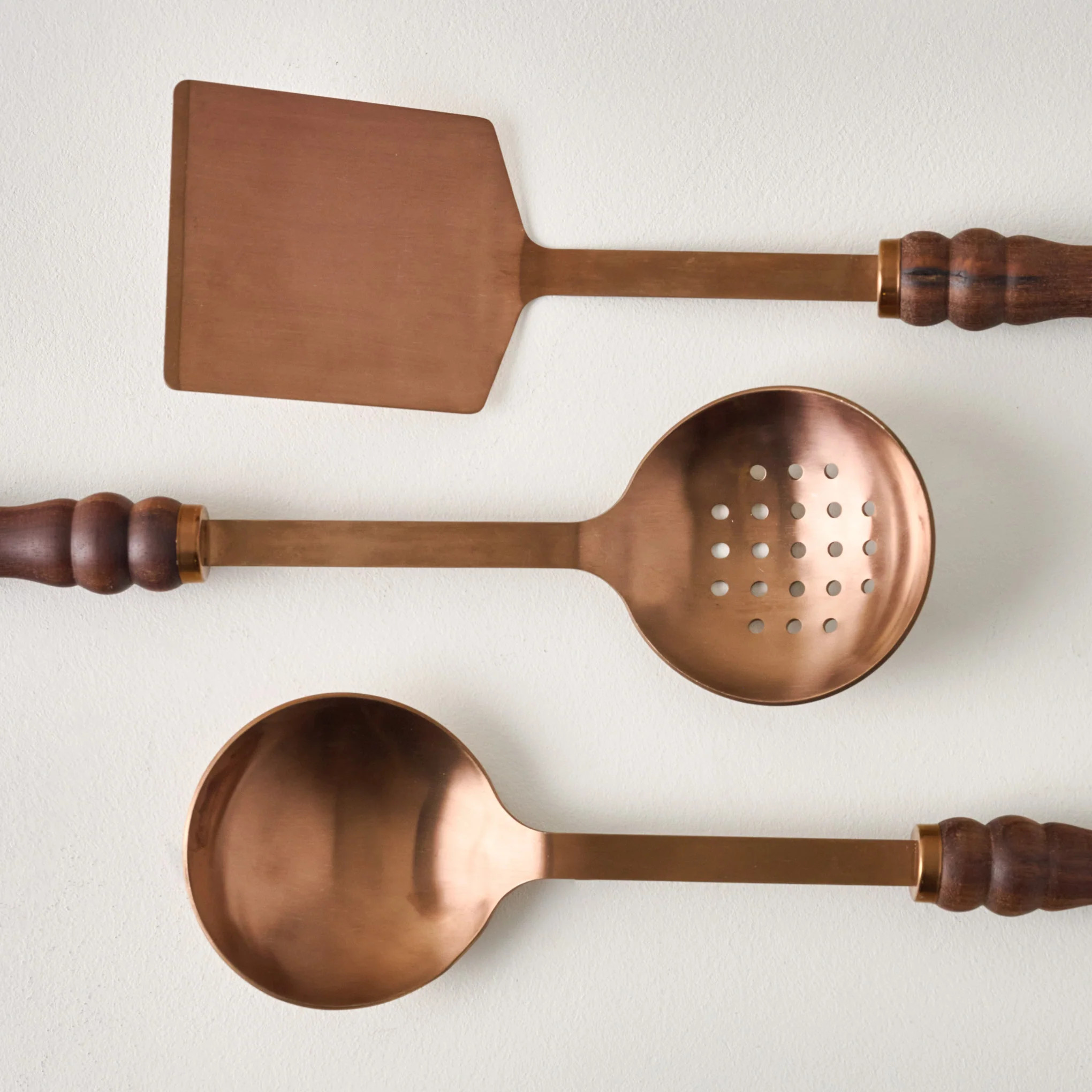 Walnut Handle Copper Turner | Magnolia