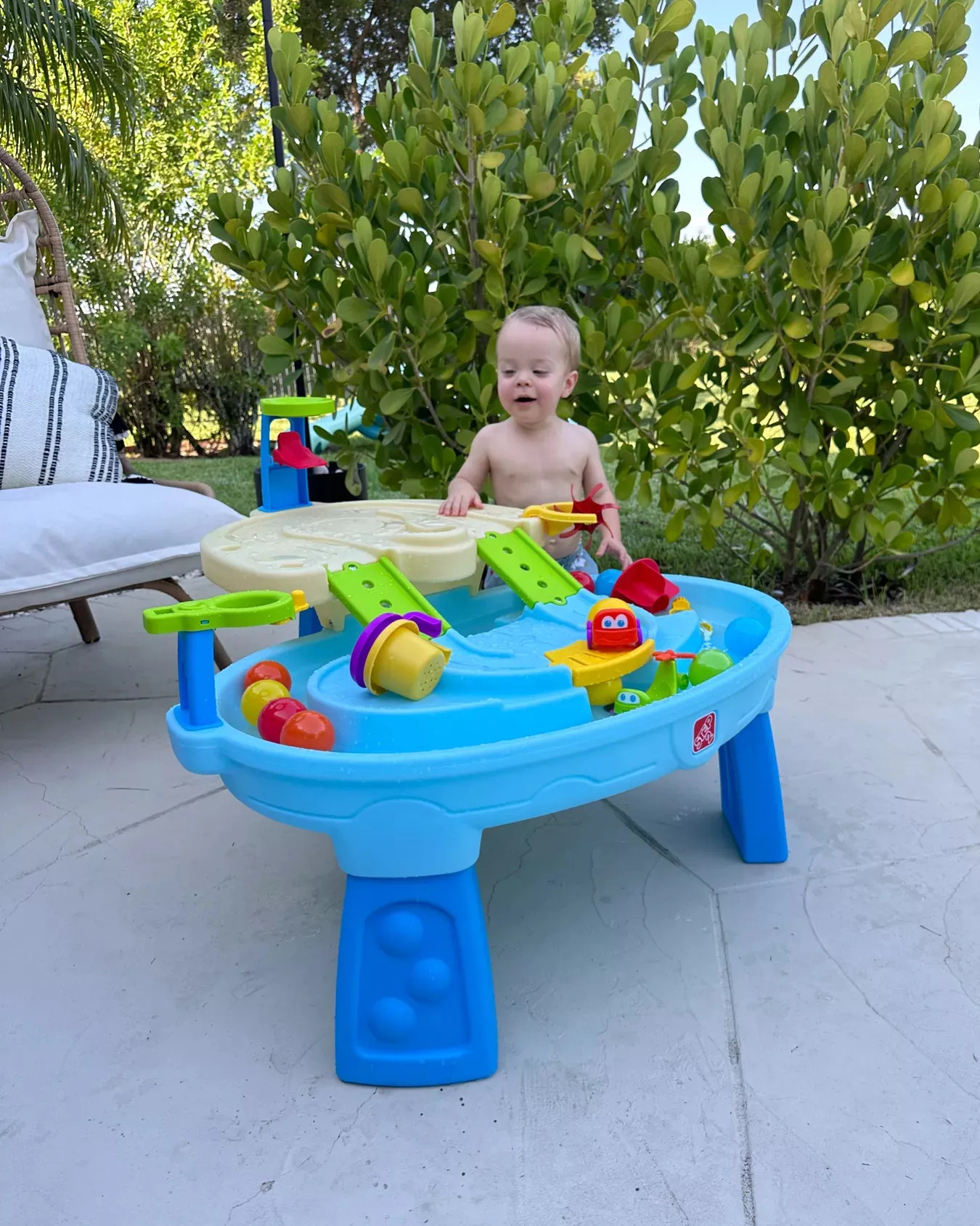 This water table is such a win for keeping toddlers busy! It comes with a bunch of fun pieces, and the best part is you can bring it inside and use it dry, so it works all year, not just for summer. 

toddler toys, sensory play, indoor activities for toddlers, outdoor play, kids activity table, Walmart finds, mom must haves, screen free play 

 #LTKBaby #LTKKids
