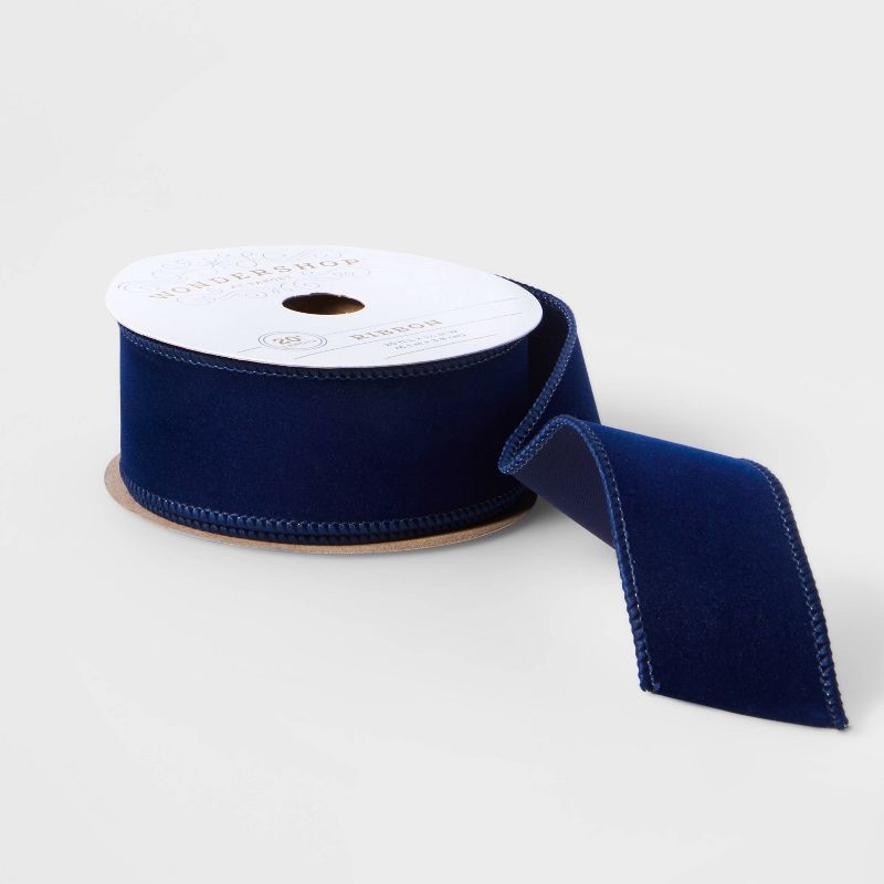 1.5" Velvet Fabric Ribbon 20ft - Wondershop™ | Target