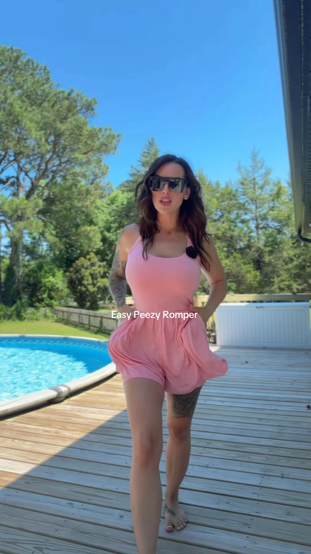 One outfit zero effort this romper is the definition of a throw on a go style, comfy flattering and yes, it has pockets #RomperStyle #EffortlessOutfit #PocketLove 

#LTKootd #LTKU #LTKSeasonal