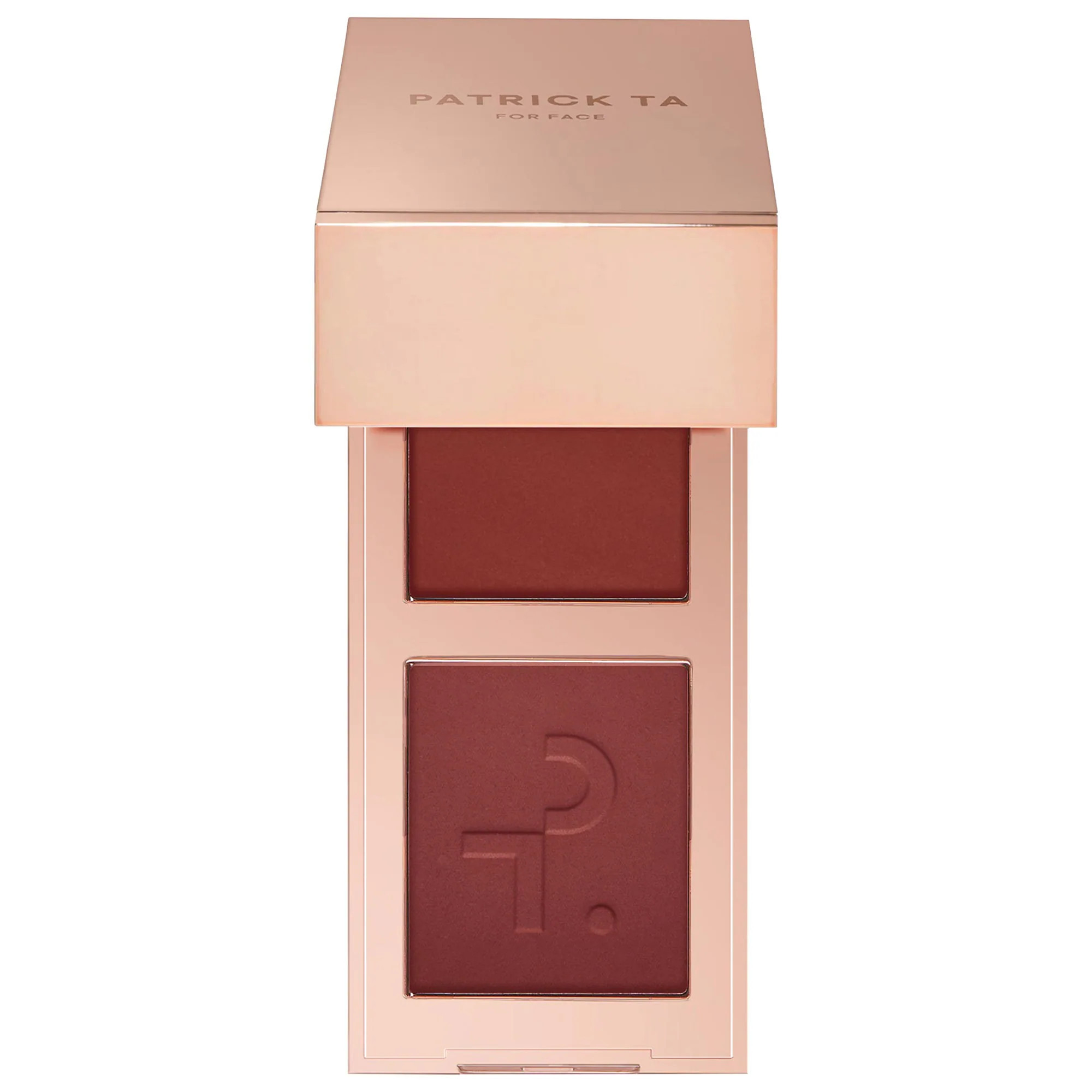 PATRICK TA Mini Major Headlines Double-Take Crème & Powder Blush Duo She Knows Who She Is 0.17 oz crème and 0.17 oz powder/5 g crème and 5 g powder | Sephora (US)