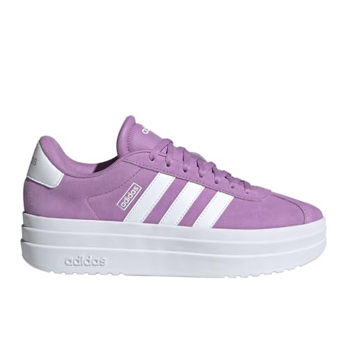 Adidas Women's VL Court Bold Sneaker, Preloved Purple/White/White, 6 | Amazon (US)