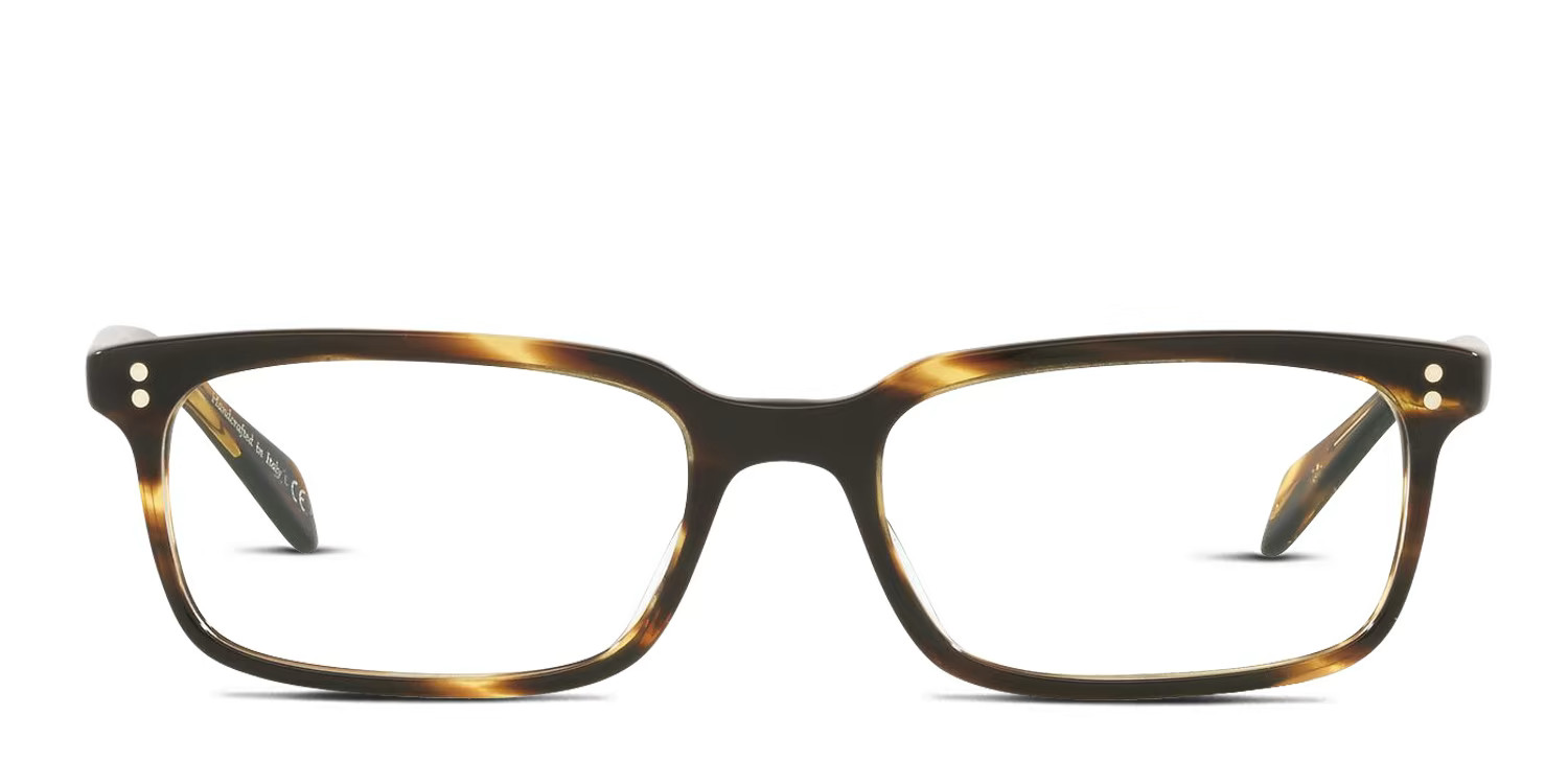 Oliver Peoples OV5102 Denison Tortoise Eyeglasses | Includes Free Rx Lenses | GlassesUSA.com | GlassesUSA