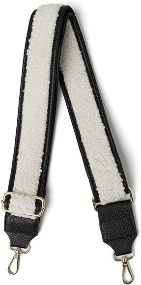 KEDZIE Fireside Bag Straps Vegan Sherpa Adjustable Length 55” Handbag Strap Replacement 2-inch ... | Amazon (US)