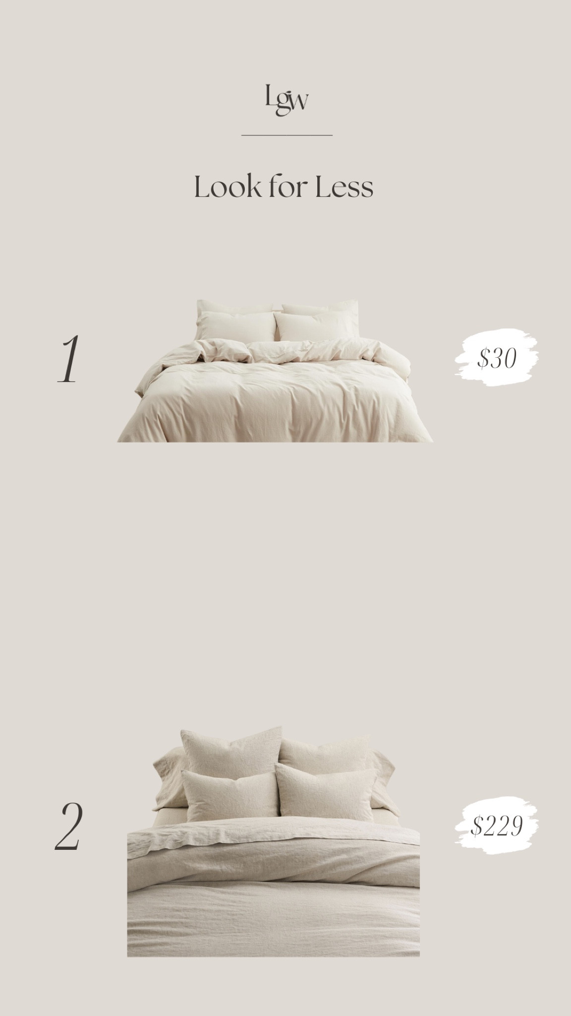 Look for Less $ — linen duvet covers 

#LTKFindsUnder50 #LTKHome #LTKStyleTip