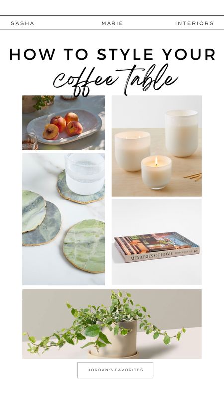 Our tips for styling your coffee table! #LTKStyleShop #LTKHome #LTKLivingRoom