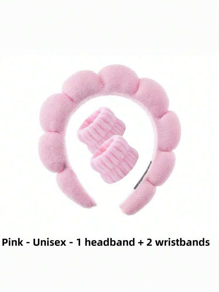 Sponge headband and wristband | SHEIN