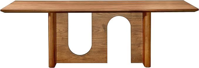 Tov Furniture Satra Walnut Rectangular Dining Table | Amazon (US)