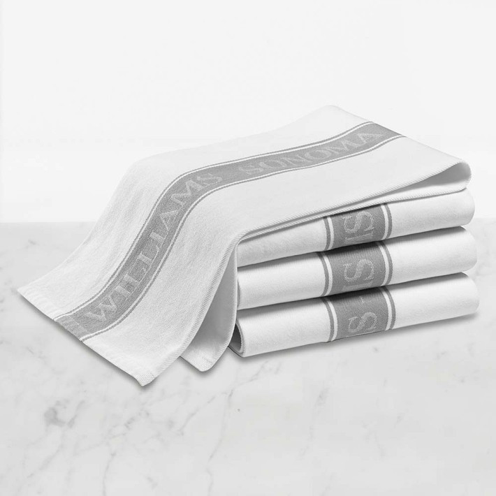 Williams Sonoma Classic Logo Towels, Set of 4 | Williams-Sonoma