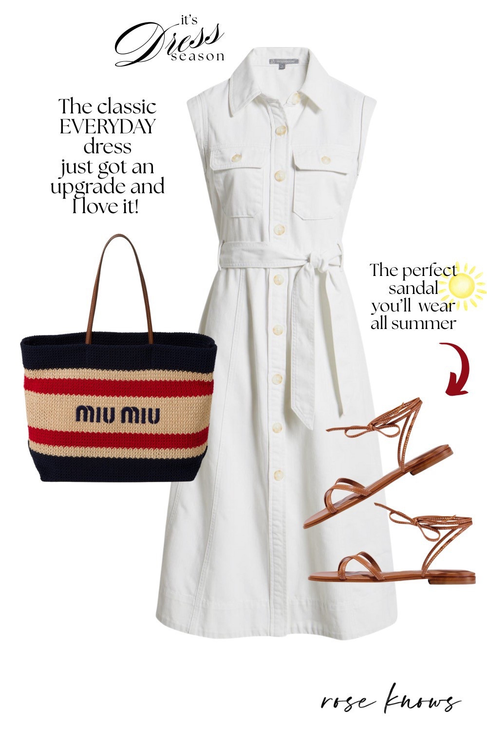 Elevate your summer travel wardrobe with timeless neutrals that exude effortless elegance. This outfit blends lightweight fabrics with classic accessories for the perfect coastal getaway or city stroll. 🌊☀️ From linen textures to soft beige tones, this look is ideal for embracing European summer vibes. Complete the outfit with delicate gold jewelry and stylish sandals! 

#SummerOutfit #NeutralFashion #VacationStyle #ChicTravelWear #EuropeanElegance #MinimalistWardrobe #BeachsideChic  

#LTKSeasonal #LTKTravel #LTKParties