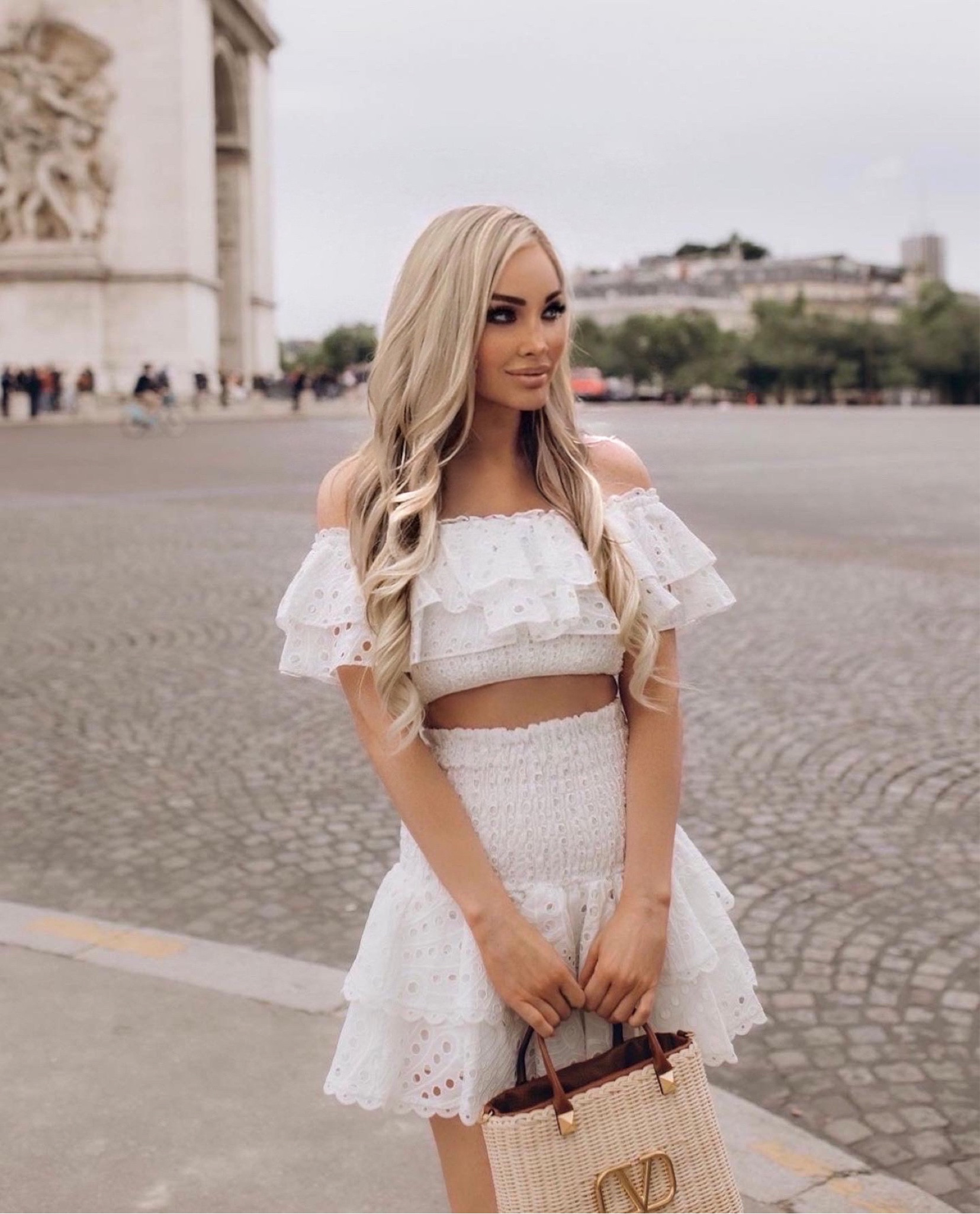 Summer outfit idea 🤍

#whiteoutfits
#monochromatic 
#sets
#revolve
#eyelet
#ruffles

#LTKitbag #LTKxNSale #LTKSeasonal