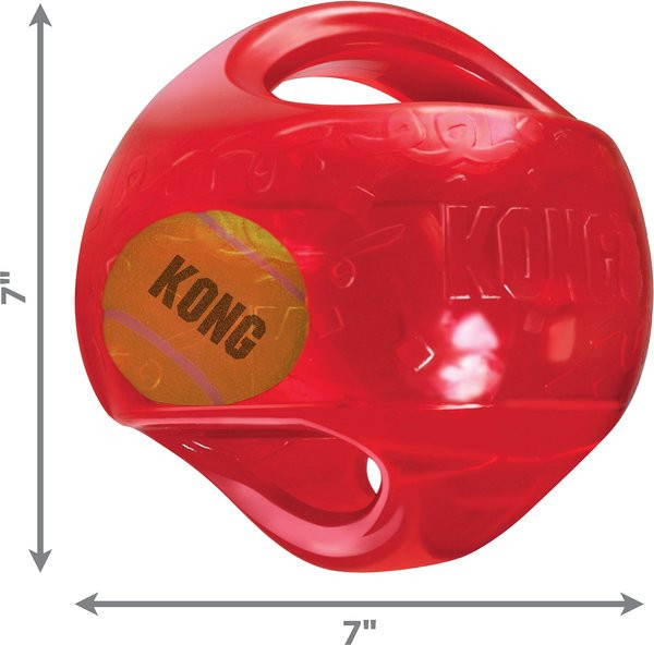KONG Jumbler Ball Dog Toy, Color Varies, Large/X-Large | Chewy.com