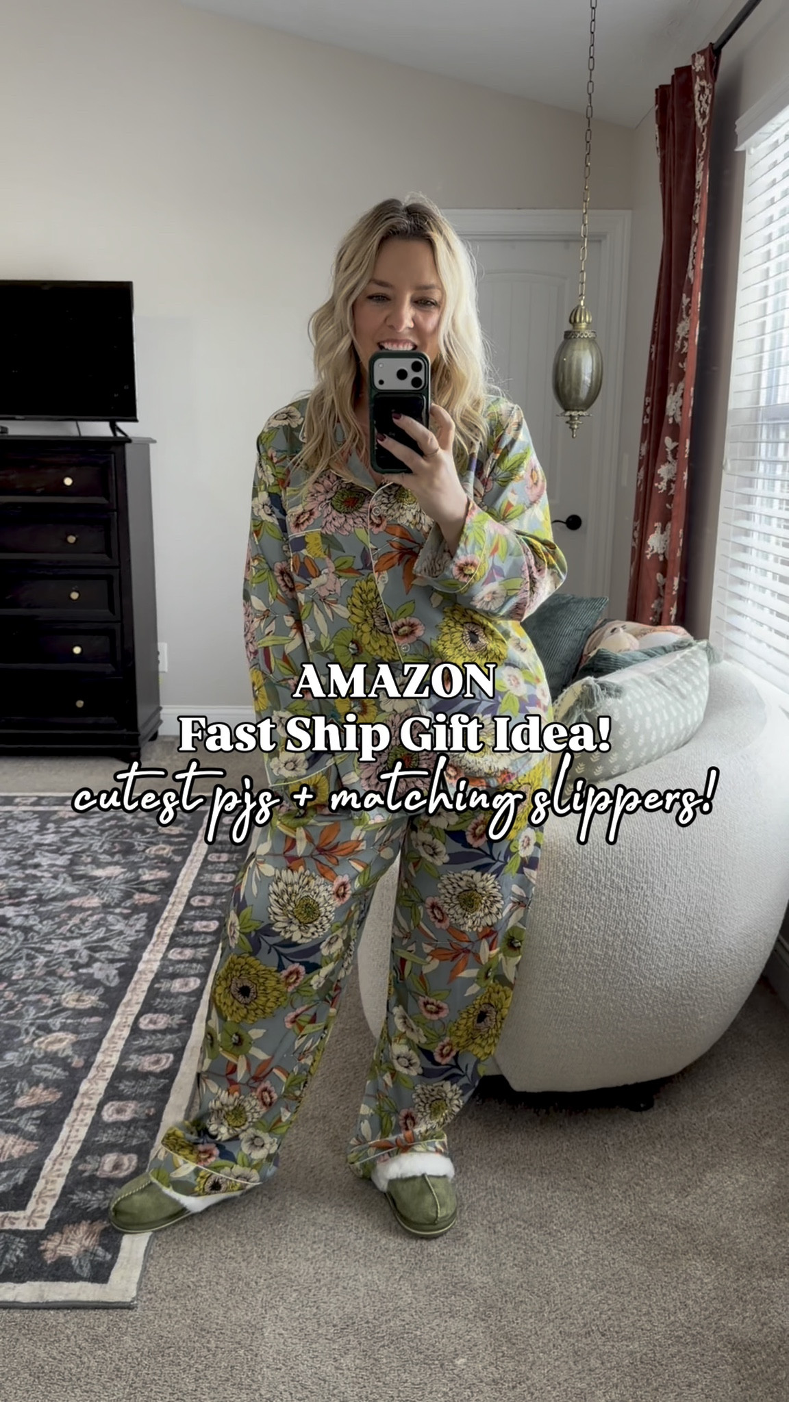 Last minute gift of this so silly soft women’s pajama set + matching slippers on Amazon!

#LTKGiftGuide #LTKHoliday #LTKMidsize