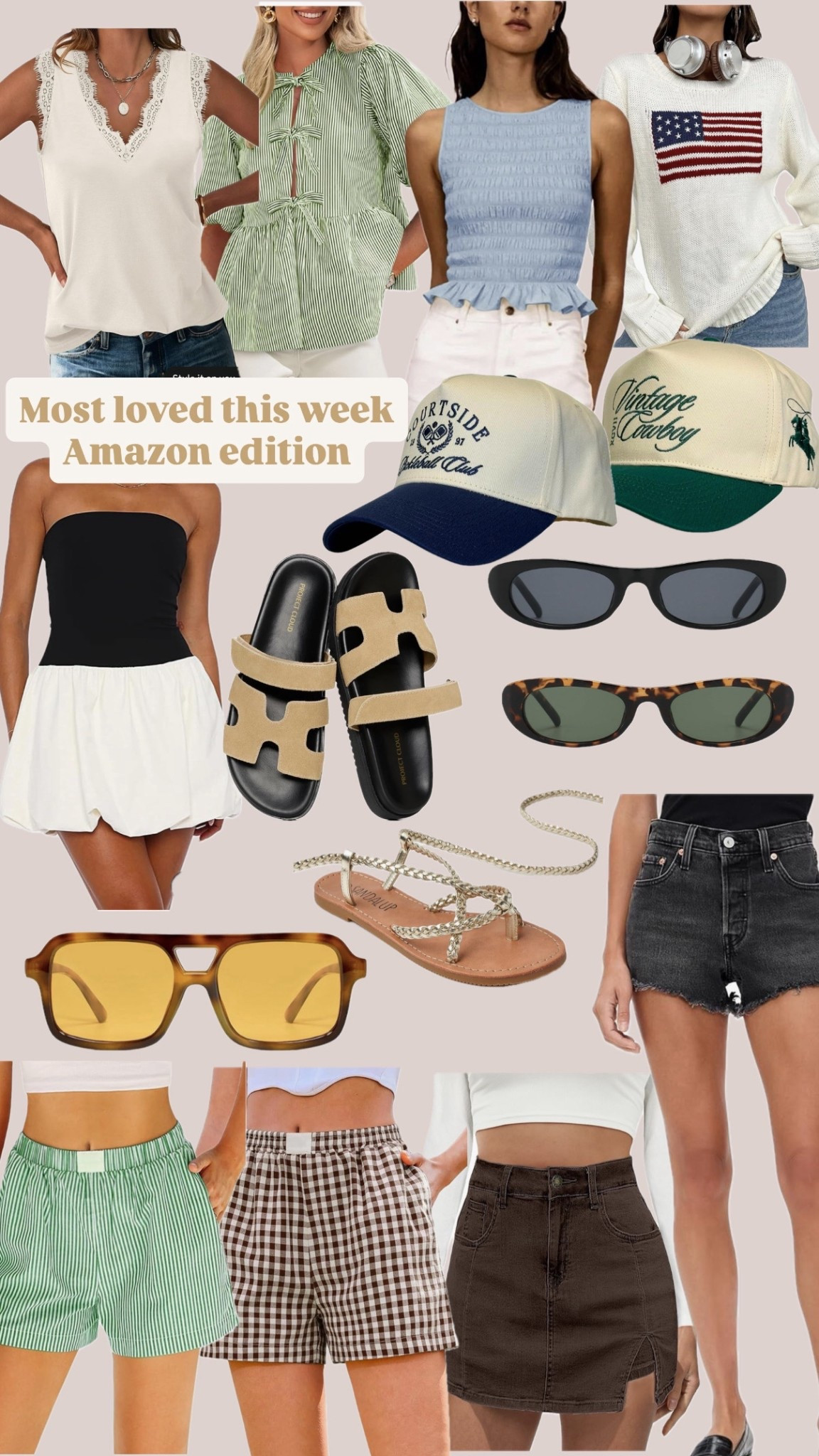 Most loved this week
Amazon finds
Trending 
Home finds 

#LTKootd #LTKgrwm