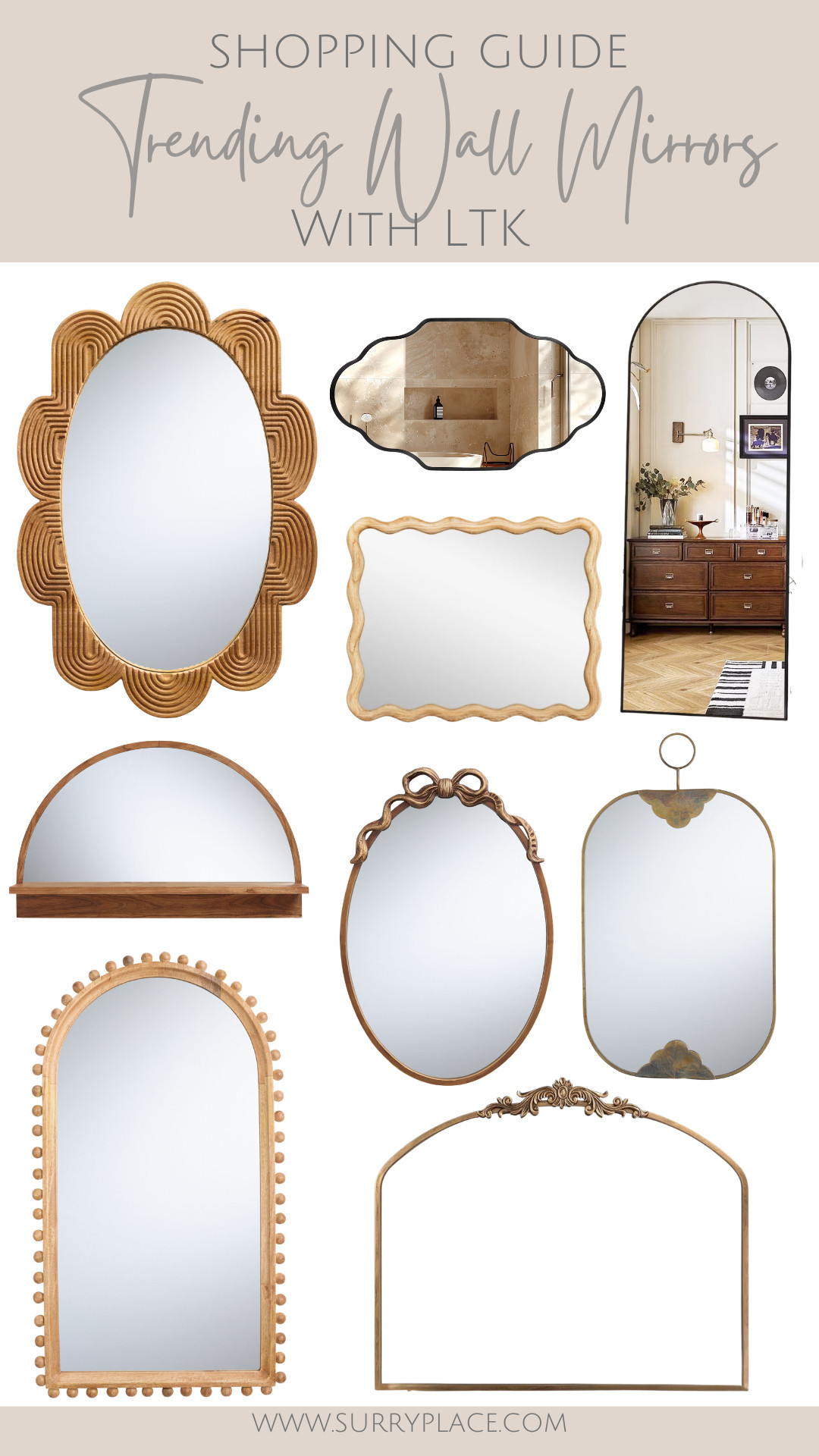 Trending Wall Mirrors 

 #LTKHome