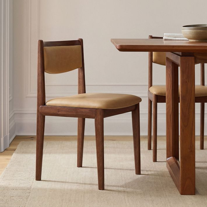 Dale Leather Dining Chair | West Elm (US)