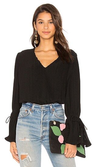 C/MEO Dream Chaser Top in Black | Revolve Clothing