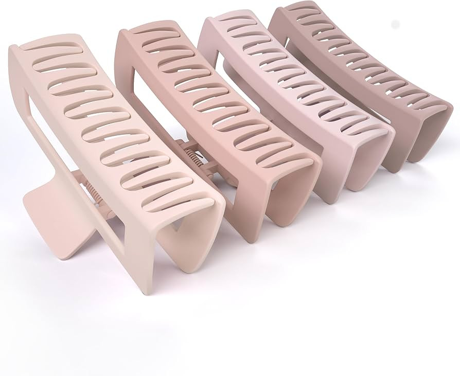 FRAMAR Large Claw Clips For Thick Hair – Large Hair Clip For Thick Hair, Big Hair Clips For Wom... | Amazon (US)