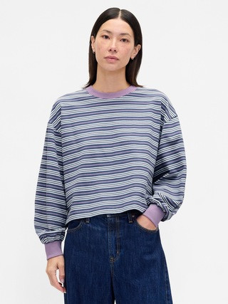 Heavyweight Crop Sweatshirt | Gap (US)