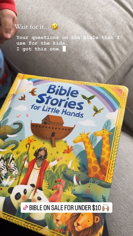 Baby/toddler Bible from Amazon that I love for Sadie 

#LTKsalealert #LTKbaby #LTKkids