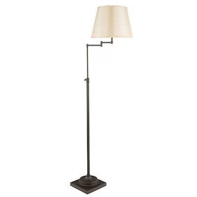 allen + roth  Hillam 64-in Bronze Swing-arm Floor Lamp | Lowe's