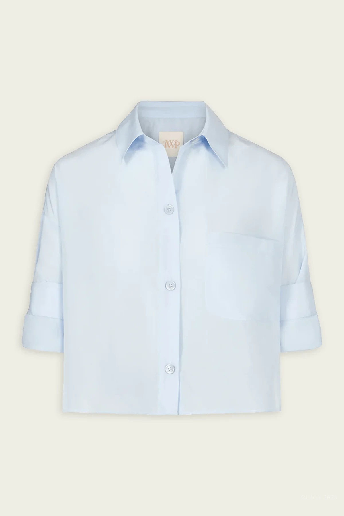 Next Ex Shirt in Baby Blue - Blue XS/S | Shop Olivia