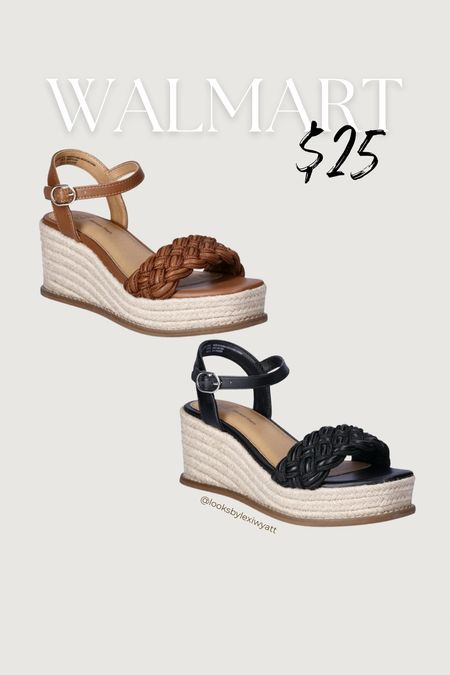 We love a good summer wedge for $25!