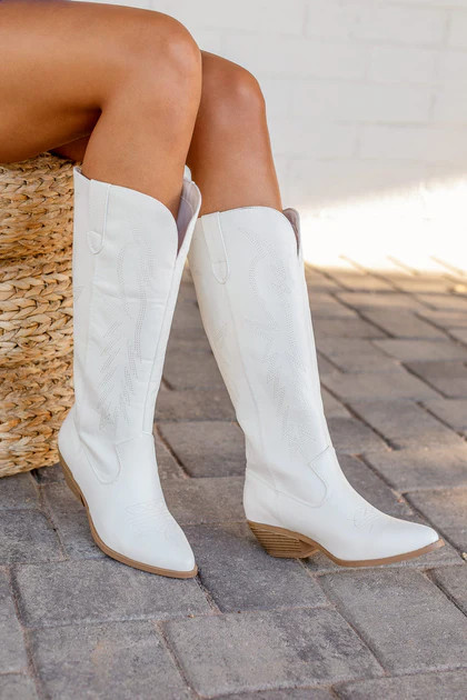 Prairie White Cowboy Boots | Shop Priceless