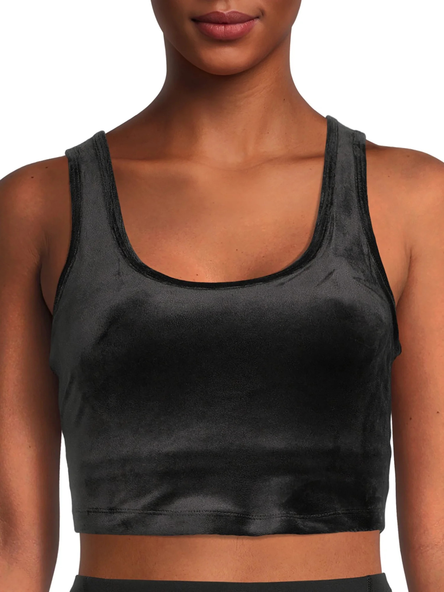 Avia Women's Velour Fashion Bra Top | Walmart (US)