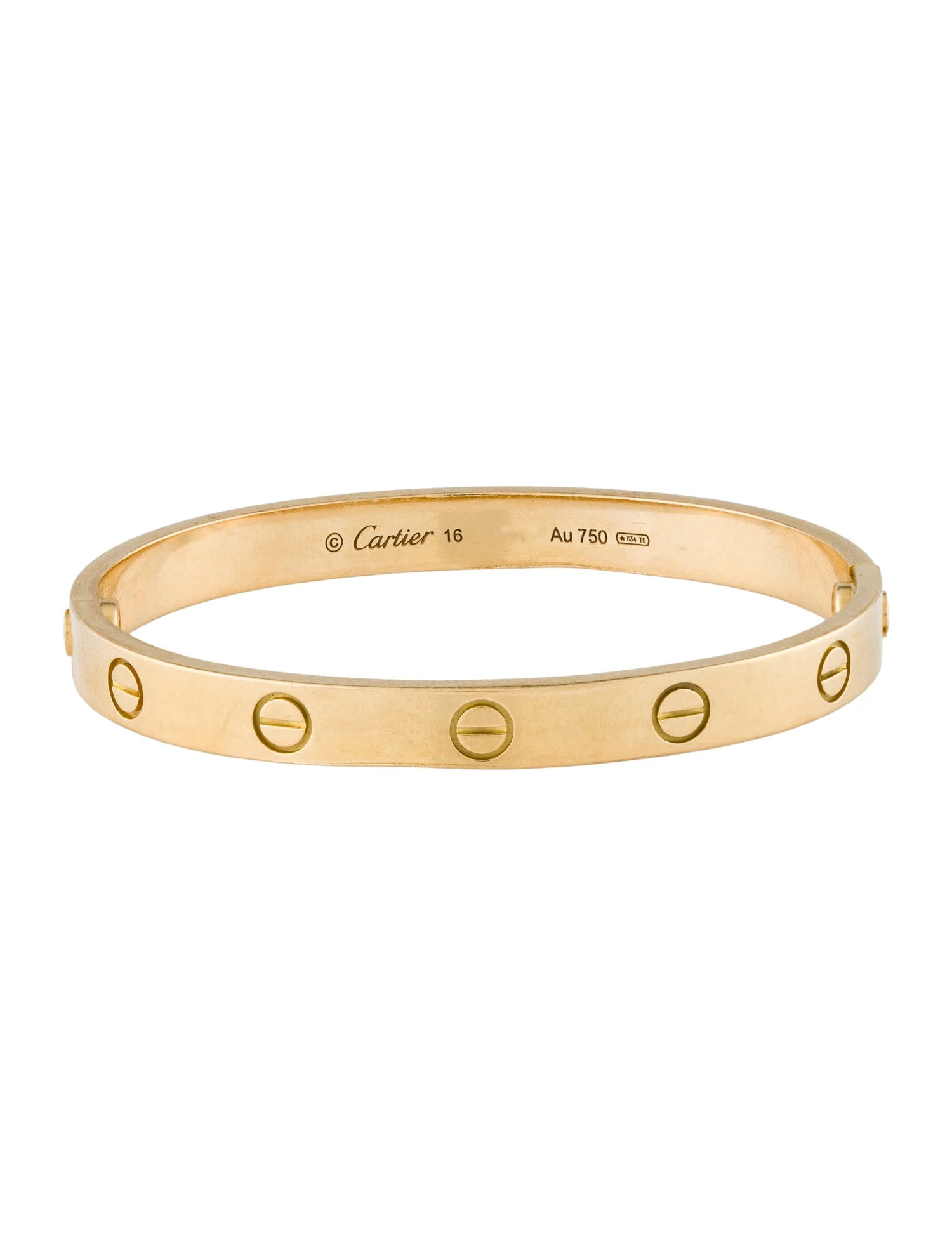 Cartier Classic LOVE Bracelet - Bangle, Bracelets - CRT144411 | The RealReal | The RealReal