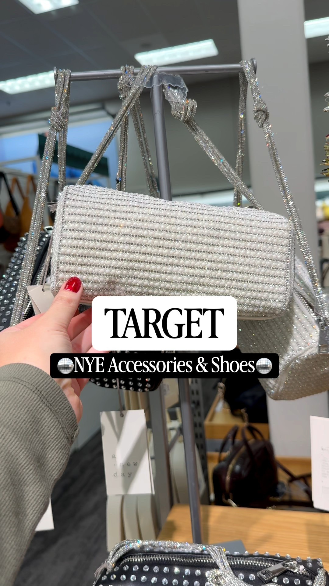 so many sparkles and festive hair accessories, jewelry and  holiday shoes spotted at Target!  These are perfect for your holiday parties, New Year's Eve outfits and more! 

New years eve outfits, headbands, bow earrings, holiday shoes, holiday party accessories, holiday hair accessories, hair bows, and sparkling clutches! 

 #LTKHoliday #LTKSeasonal #LTKFindsUnder50