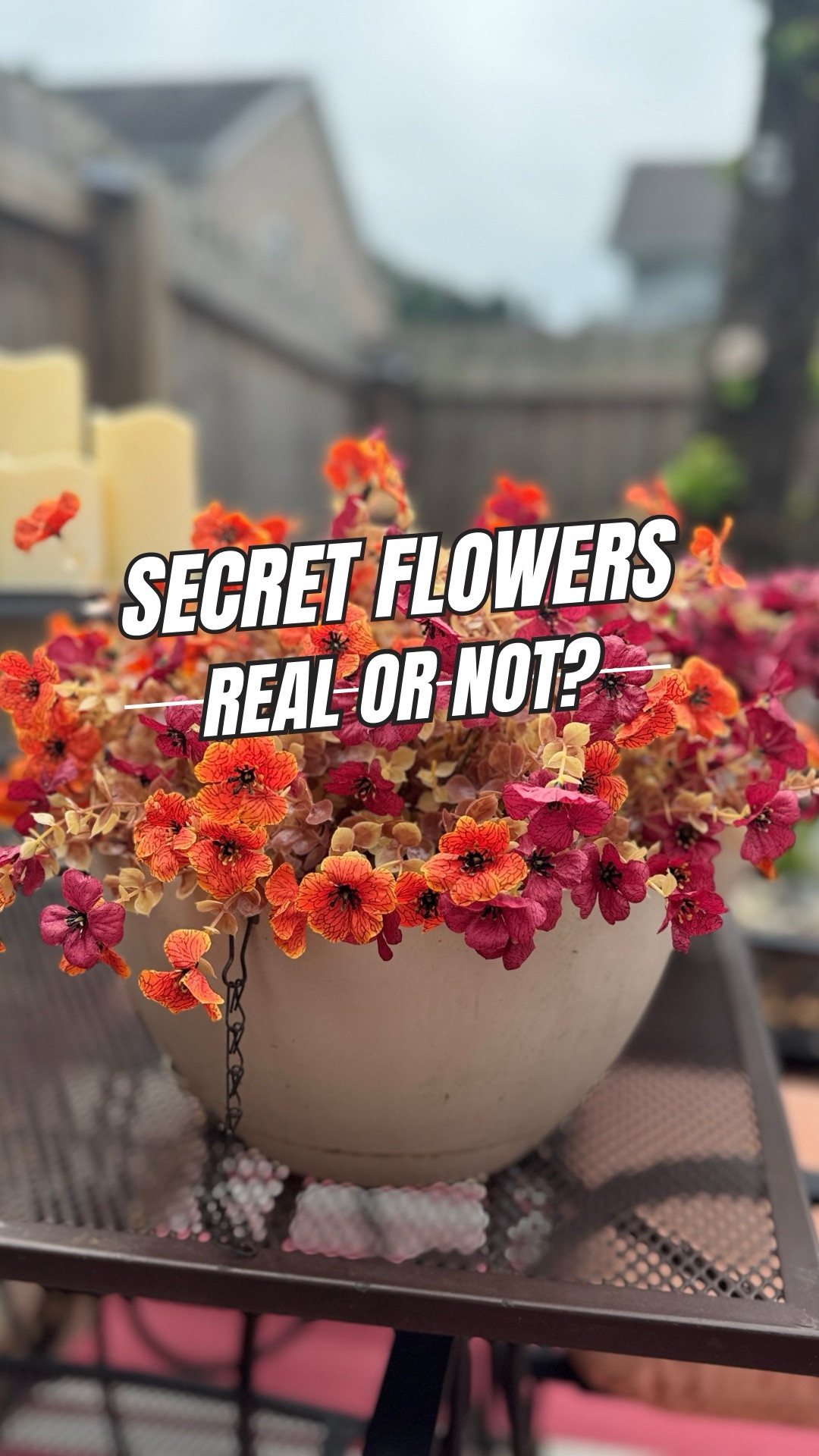 Artificial fall flowers are beautiful, budget friendly, and require NO watering.  These are perfect for seasonal front porch decor, just add a little black in when Halloween arrives!  Easy breezy!  

#LTKSeasonal #LTKSaleAlert #LTKHome