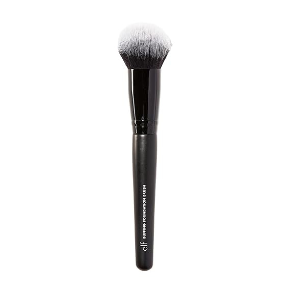 e.l.f. Buffing Foundation Brush, Tapered Makeup Brush For A Seamless-Looking Finish & Even Covera... | Amazon (US)