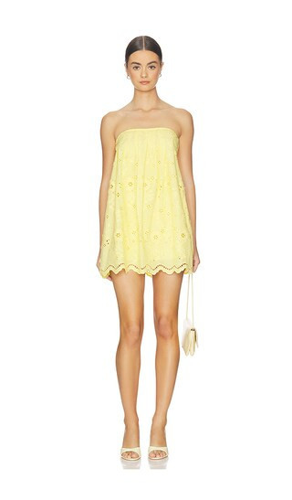 HEARTLOOM Diego Cover Up Dress in Yellow. - size M | Revolve Clothing (Global)