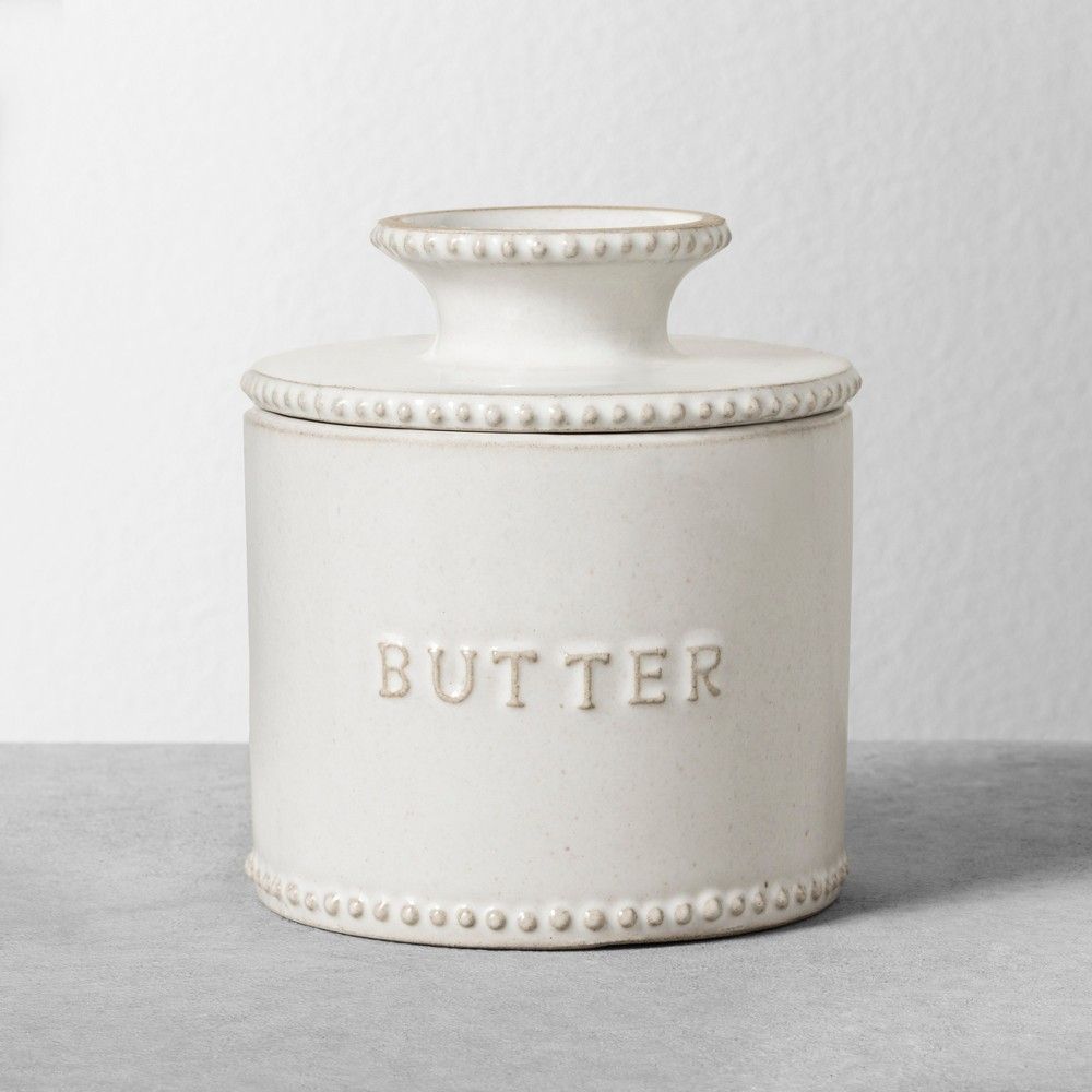 Butter Server White - Hearth & Hand with Magnolia, Beige | Target