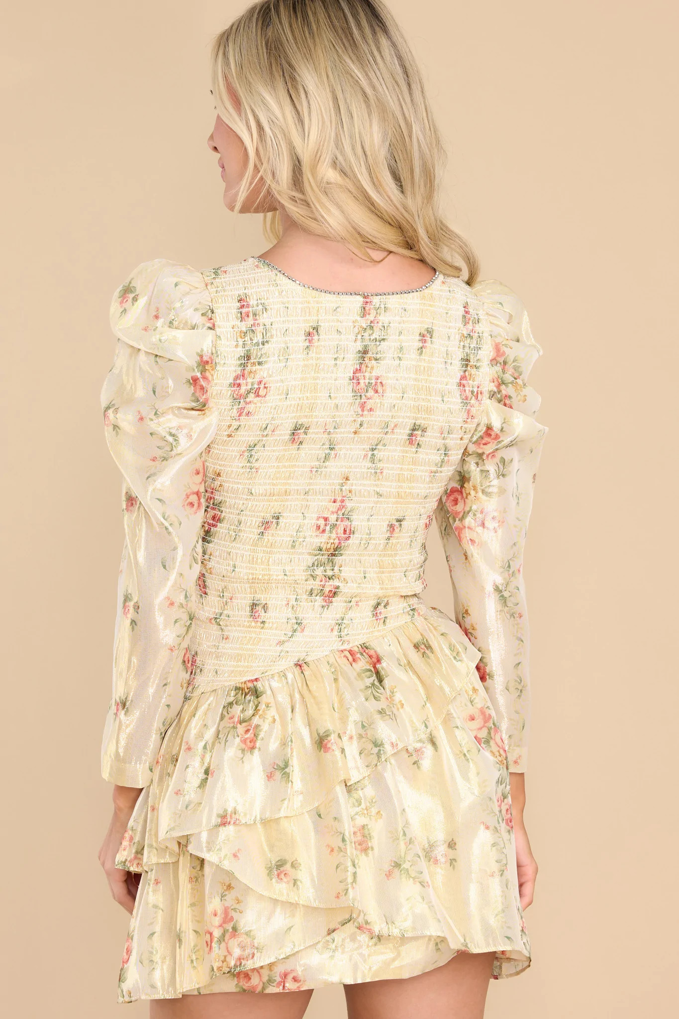 Greenwich Golden Fog Dress | Red Dress 