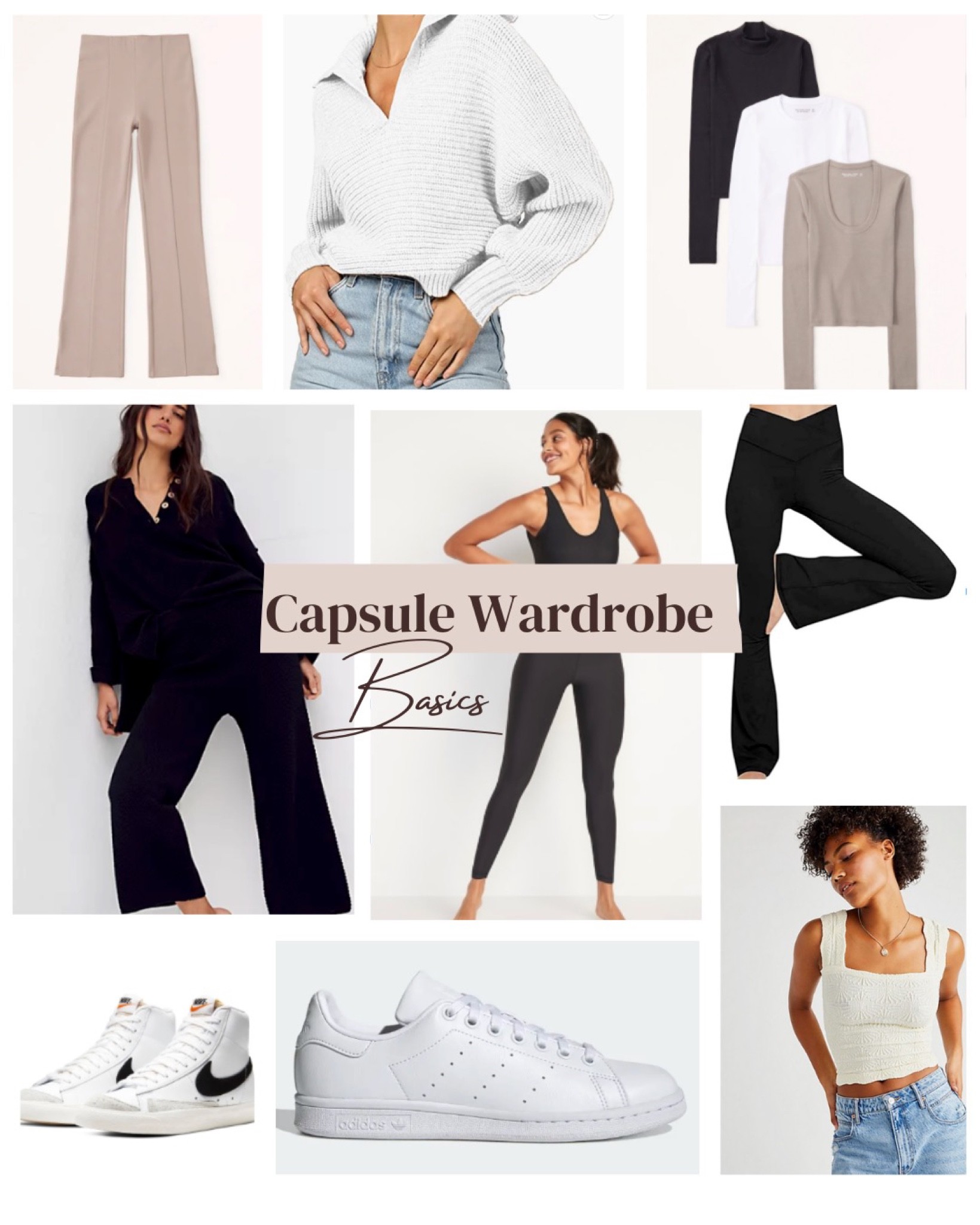 Capsule wardrobe basics 

#LTKstyletip #LTKshoecrush #LTKSeasonal