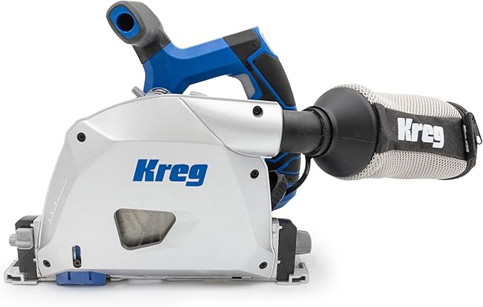 Kreg 20V Ionic Drive 6 1/2" Plunge Cut Track Saw Kit - Can Be Paired with 62" Guide Track - Saw C... | Amazon (US)