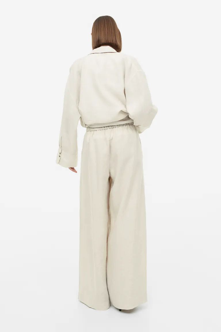 Wide-cut Linen Pants | H&M (US + CA)