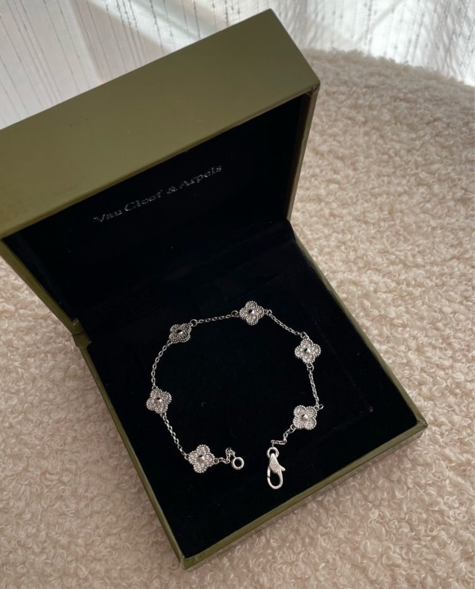 Silver Diamond van cleef bracelet 

#LTKunder50 #LTKFind #LTKunder100