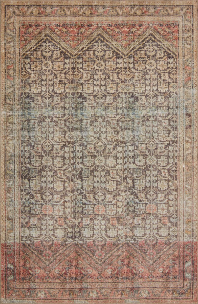 Loloi Loren LQ-17 Charcoal - Multi Area Rug | RugStudio.com