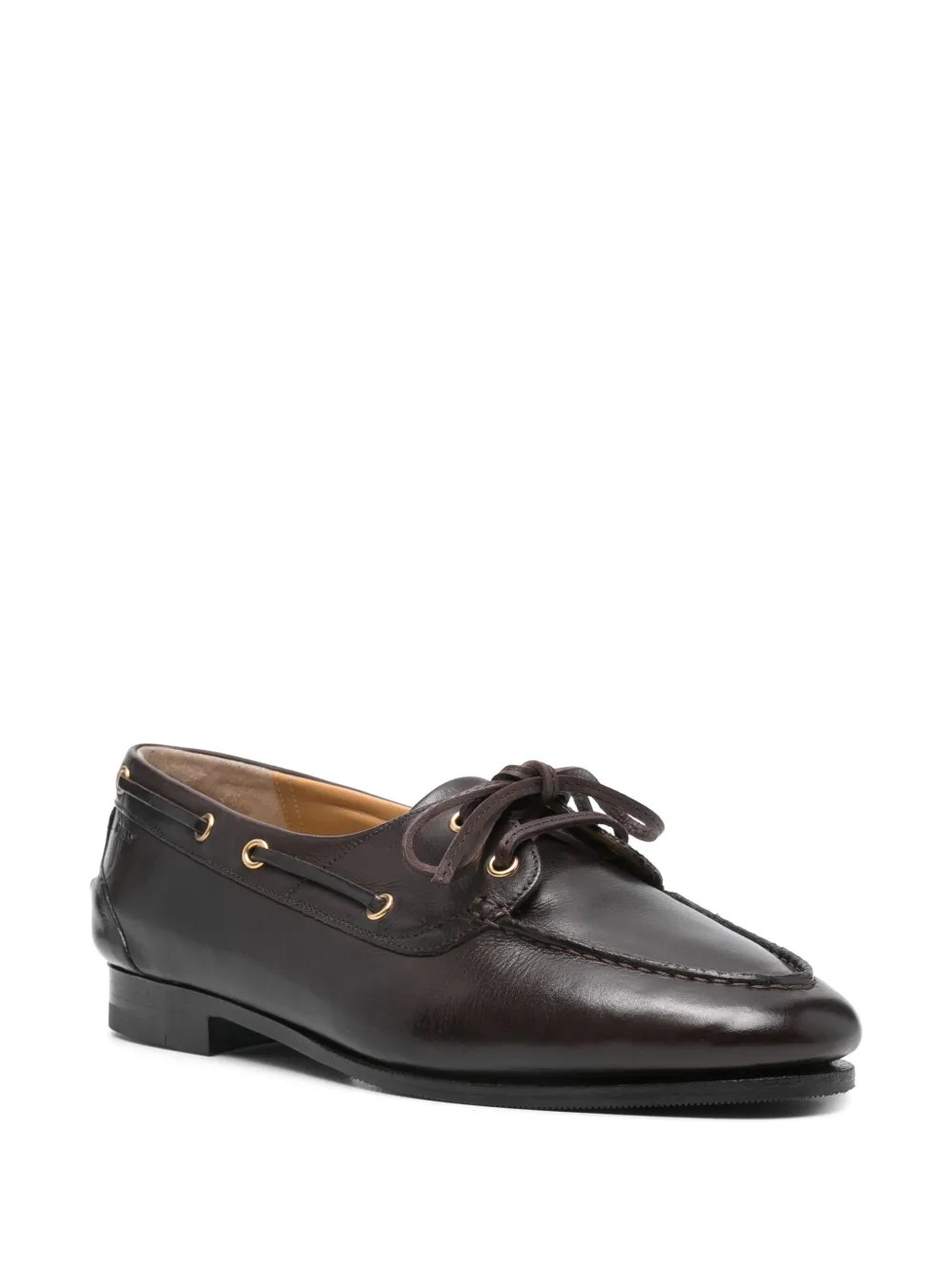 Bally Leather Loafers | Brown | FARFETCH | Farfetch Global