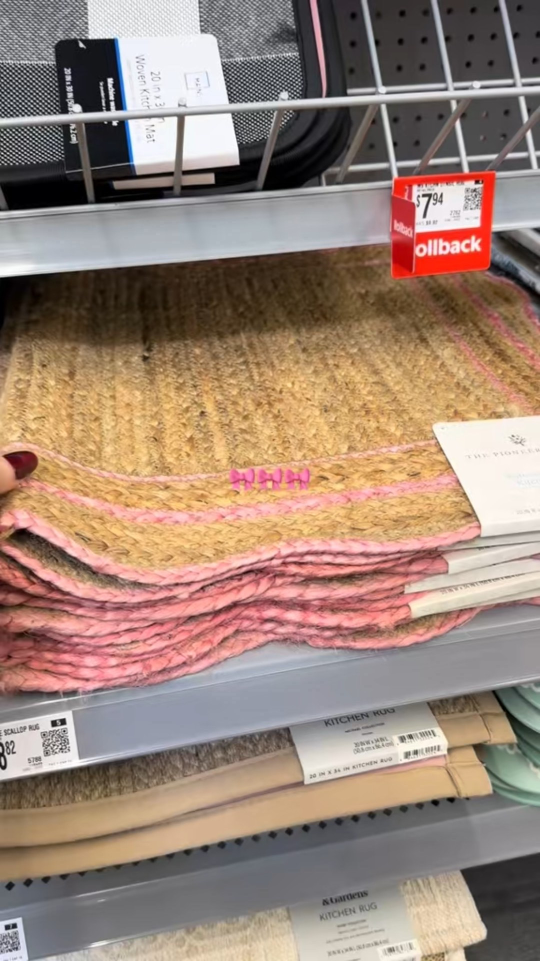 It's pink and has scalloped trim 😍
@Walmart showing out

#pinkdecor #walmart

#LTKdayinmylife #LTKSeasonal #LTKmomlife