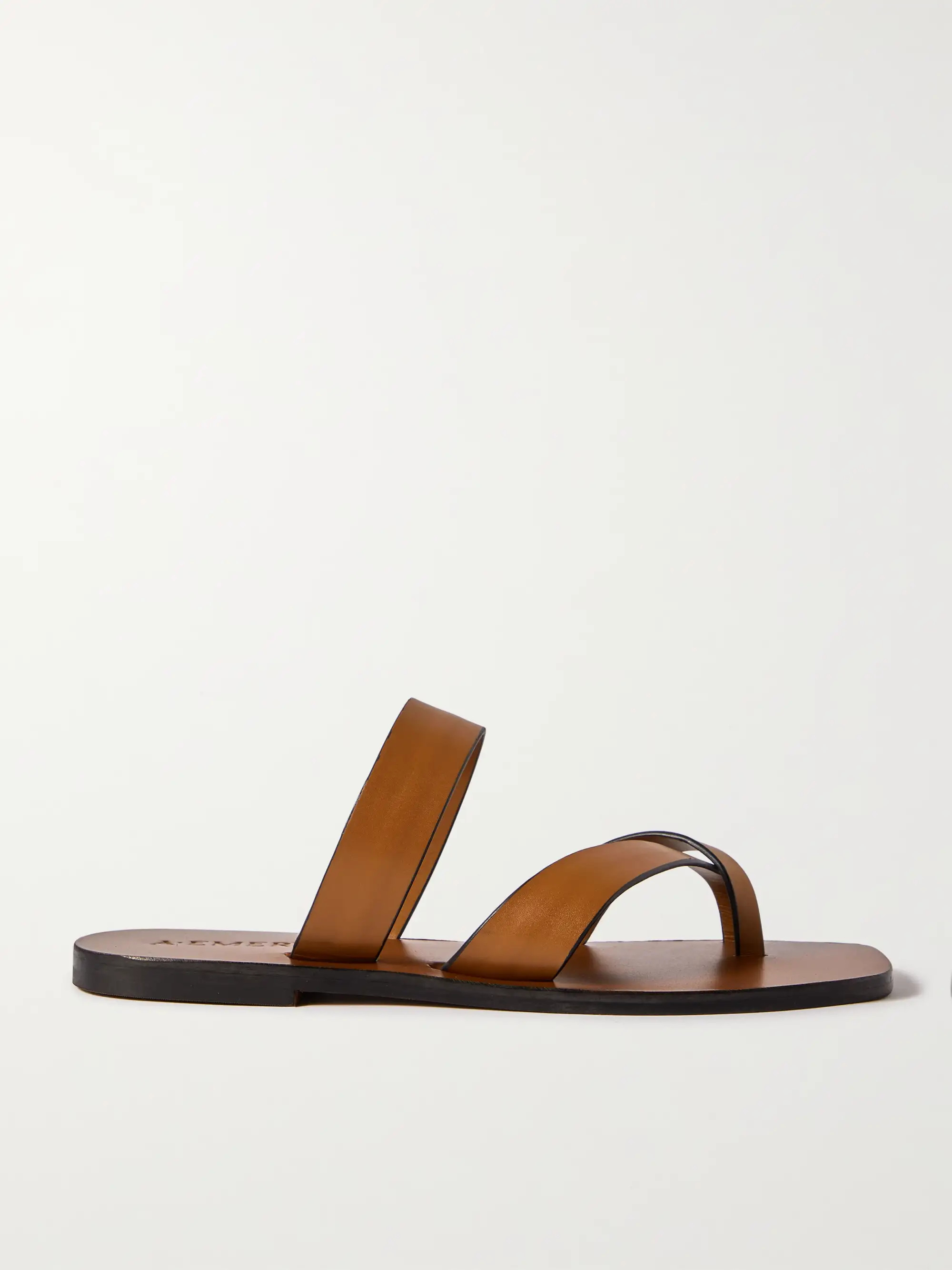 Carter leather slides | NET-A-PORTER (UK & EU)