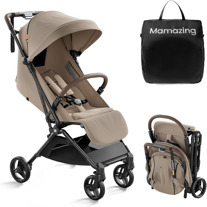 Mamazing Ultra Air Lightweight Baby Travel Stroller with Carbon Fiber Frame | Amazon (US)