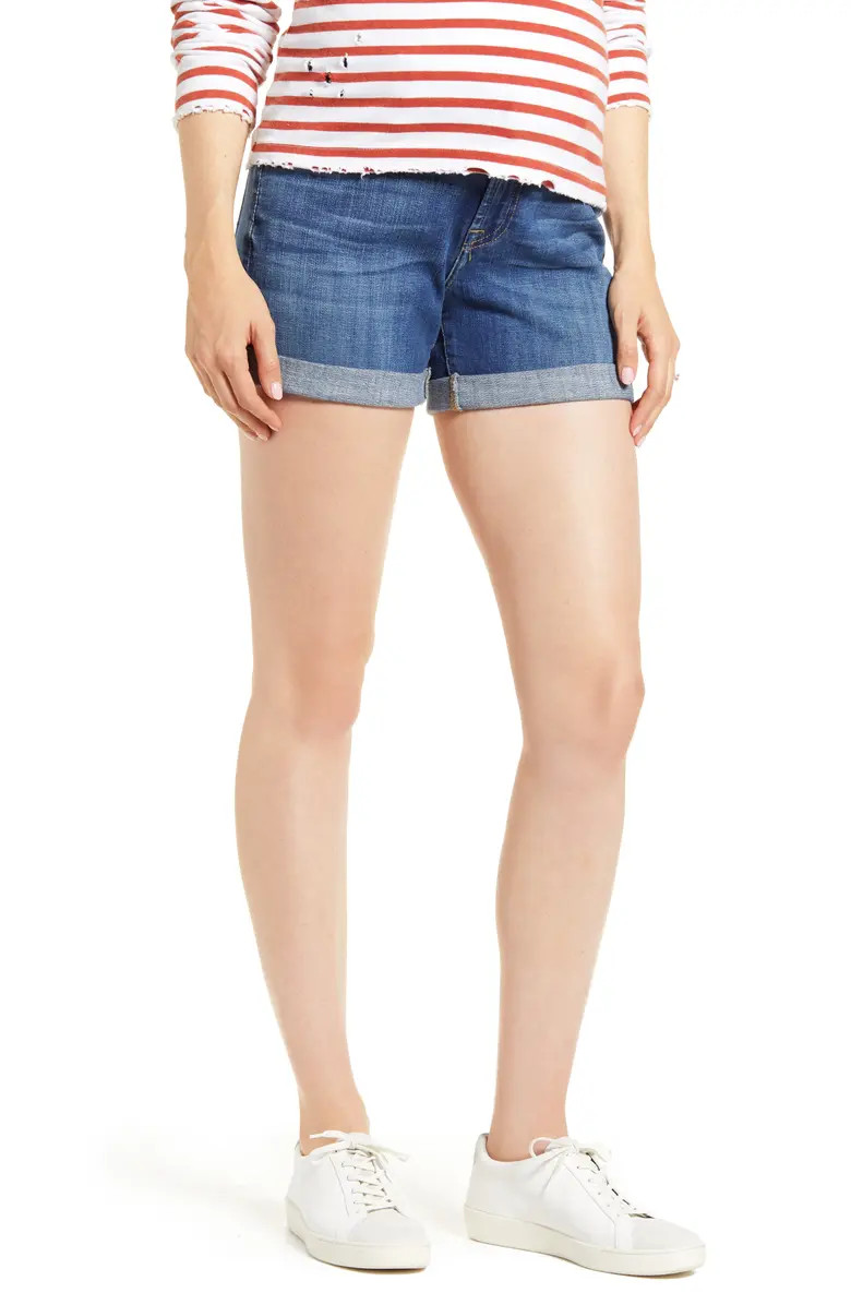 Roll Cuff Denim Shorts | Nordstrom
