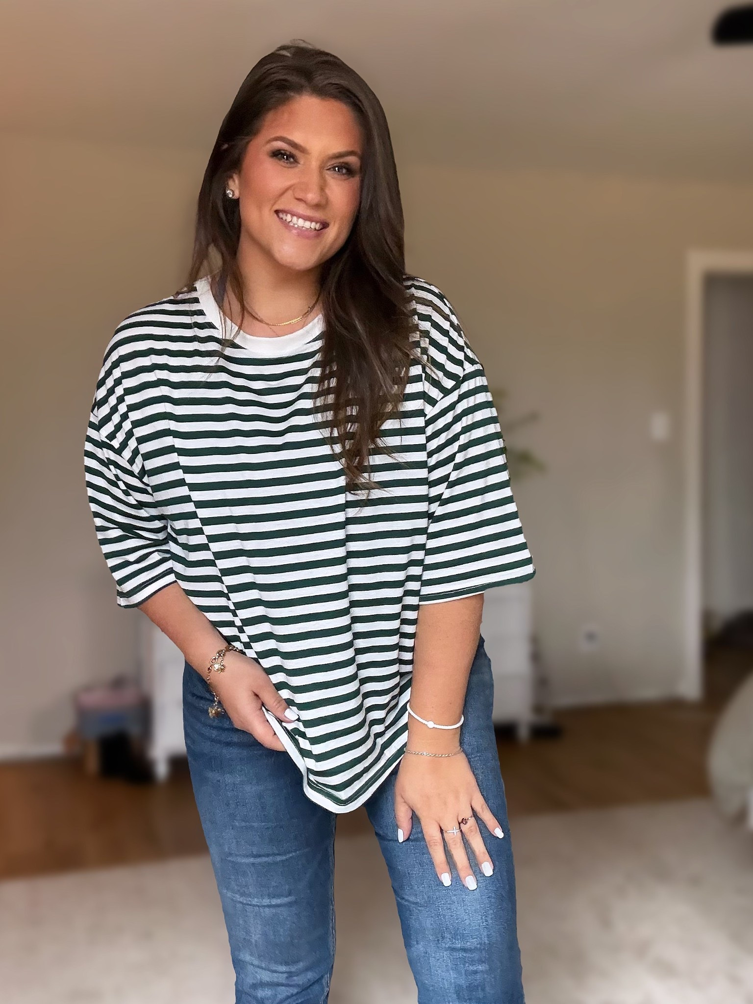 @emmalousboutique 
The cosiesttttt jeans! So soft & flattering for any size! 

#LTKgrwm #LTKootd #LTKmomlife