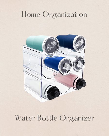 Home organization - water bottle organizer



#LTKhome