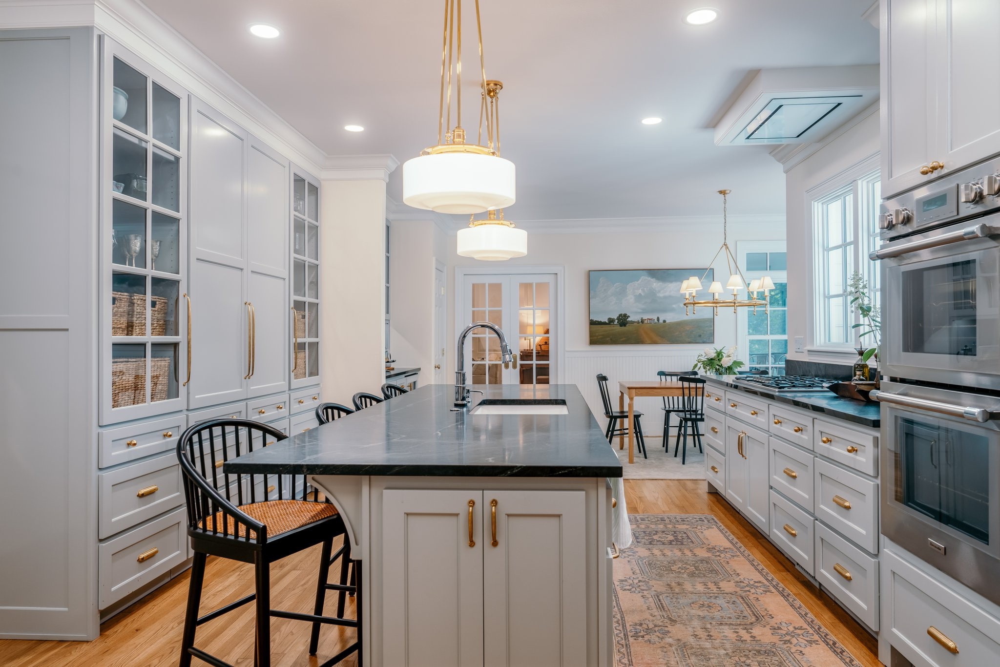 This well appointed English inspired kitchen has everything you need for daily life and entertaining. The Serena and Lily barstools add updated flair and the high quality of the Rejuvenation lighting and hardware add old world patina. 

#LTKhome #LTKxPrimeDay #LTKSeasonal