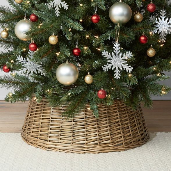 26in Split Willow Christmas Tree Collar - Wondershop™ | Target